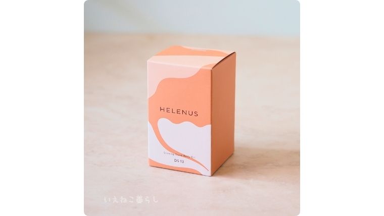 HELENUS グローイングセントボディオイル　紙箱