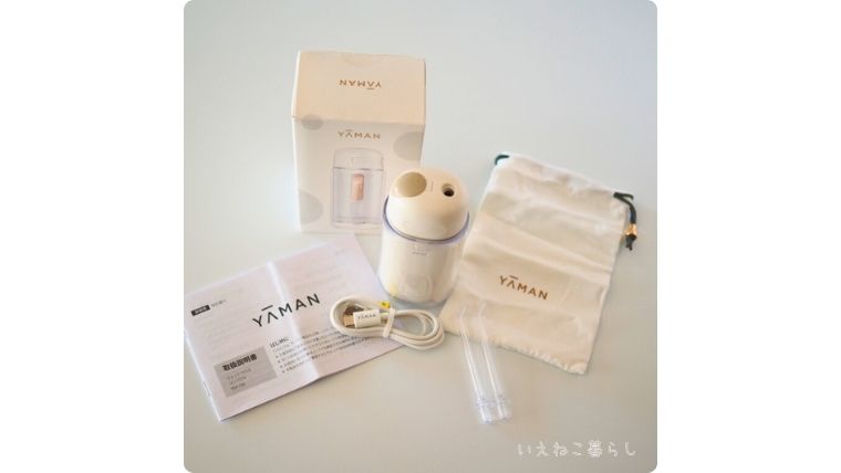 「ジェットフロスコンパクト」箱に入っていたもの